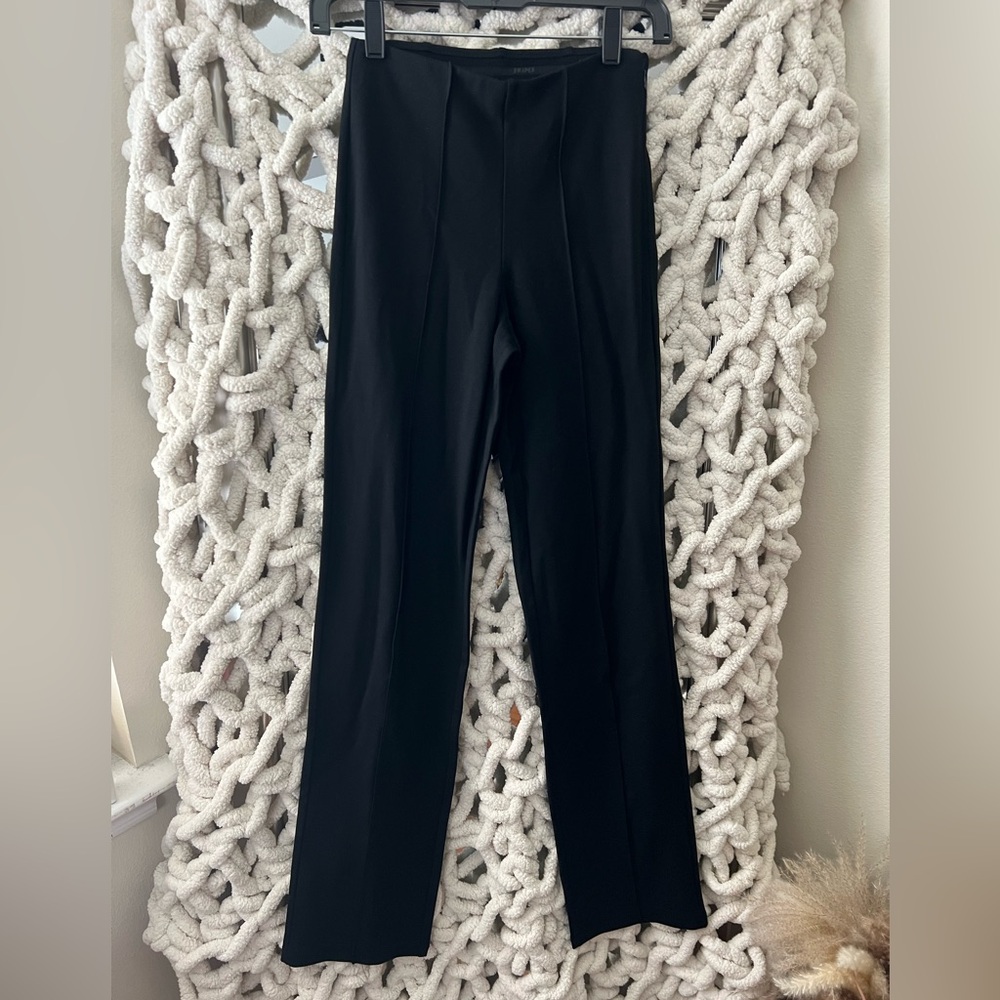 SKIMS HIGH WAIST PINTUCK STRAIGHT PANT NWT - OBSIDIAN
